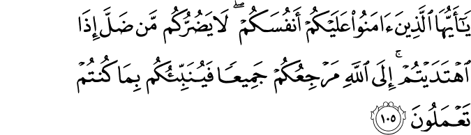 Surah 5 Ayah 105