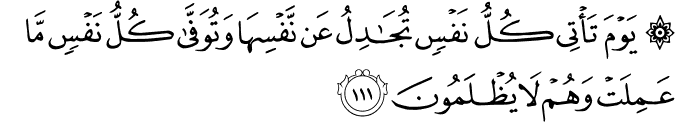 Surah 16 Ayah 111