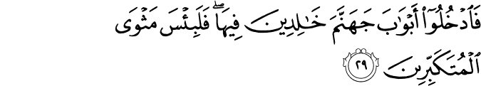 Surah 16 Ayah 29