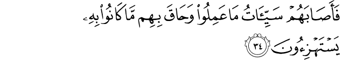Surah 16 Ayah 34