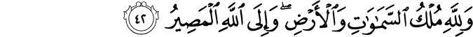 Surah 24 Ayah 42