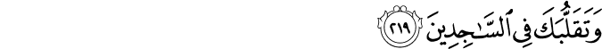 Surah 26 Ayah 219