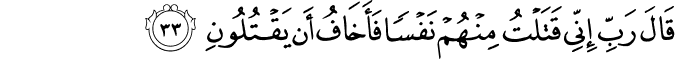 Surah 28 Ayah 33