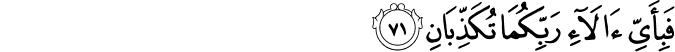 Surah 55 Ayah 71